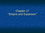 Chapter 29 “The Path of Empire” - Mr. Carnazzo`s US History Wiki