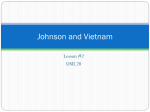 Johnson and Vietnam