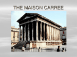 the maison carree - MsGreensidesclass
