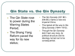 Warring States Dynamics