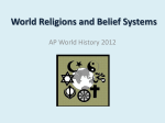 World Religions and Belief Systems