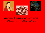 Ancient Civilizations of India, China, and Africa