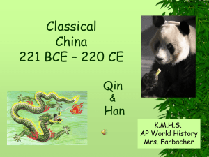 2 AP Classical China [Qin