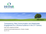 Stakeholder Engagement