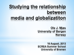 MEVI 347: Democratic Culture: Media, Communications and