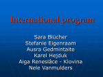 International program