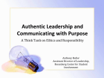 Leadership and Communication