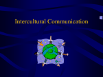 Intercultural Communication