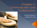 Chapter 11 Communication and Collaboration