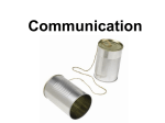Communication - UMM Directory