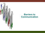 Barriers in Communication