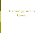 Technology and the Church