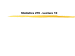 Statistics 400
