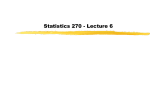 Statistics 400 - Lecture 2