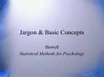 1 Jargon & Basic Concepts