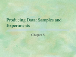 Topic 01 - Producing Data 2013 part 2