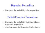 Belief-Function Formalism
