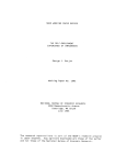 NBER WORKING PAPER SERIES THE SELF-EMPLOYMENT EXPERIENCE OF IMMIGRANTS George J. Borjas