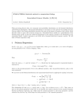 Generalized Linear Models (1/29/13)