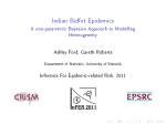 Indian Buet Epidemics A non-parametric Bayesian Approach to Modelling Heterogeneity