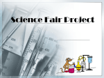 Science Fair Project - School District 308