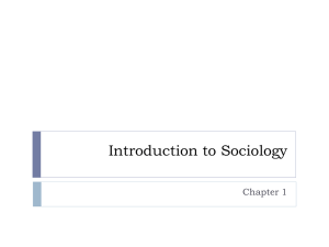 Introduction to Sociology