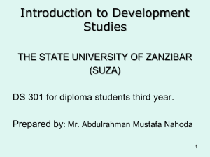Culture - The State University of Zanzibar
