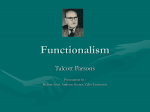 Functionalism - Department of Sociology, Iowa State University