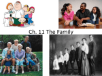 Ch. 11 The Family