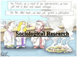 Sociological Research Methods