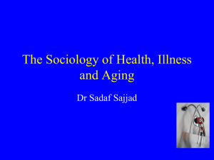 Health and ageing