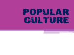 Popular Culture PowerPoint