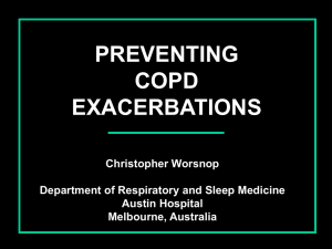 Preventing Exacerbations in COPD