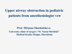 Emergent evaluation of acute upper airway obstruction in children.
