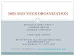 340B and Your Organization