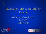 Trauma & Falls in the Elderly Patient
