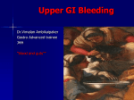 Upper GI Bleeding