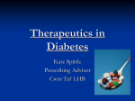 Therapeutics in Diabetes