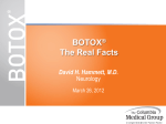 BOTOX® The Real Facts