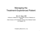 Managing the Treatment