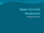 Upper Cervical Headaches - Fearon Physical Therapy