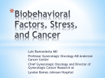 Biobehavioral Factors and Cancer