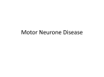 Motor Neurone Disease