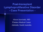 Post-transplant Lymphoproliferative Disorder