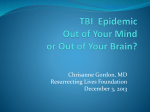 The DX. And RX. Of TBI/PTSD in OIF/OEF Veterans