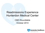 Hunterdon Medical Center - National Readmission Prevention