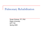 Pulmonary Rehabilitation