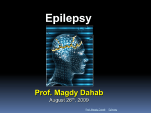 Module 1 - Introduction to Epilepsy Basic Principles