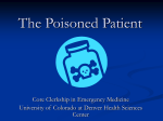 The Poisoned Patient - University of Colorado Denver
