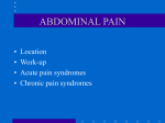 Abdominal Pain